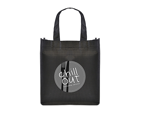Orlando Mini Non-Woven Gift Bags - Black