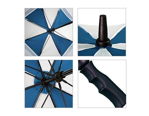 Sheffield Sports Vented Golf Umbrellas - Bespoke Colours
