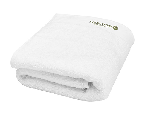 Tolouse Cotton Bath Towels - White