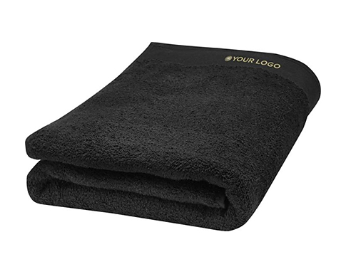 Cosenza Cotton Bath Towels - Black