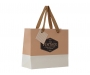 Riviera Matt Laminated Paper Gift Bags - White