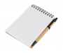 Delph A6 Recycled Jotter & Pens - Natural