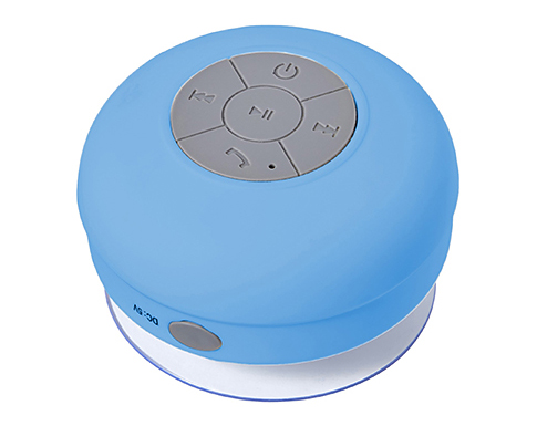 Splash Waterproof Wireless Speakers - Light Blue