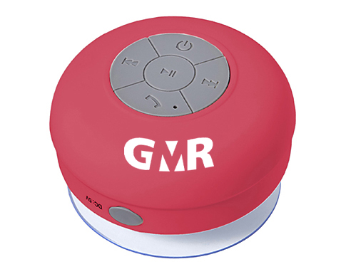 Splash Waterproof Wireless Speakers - Red