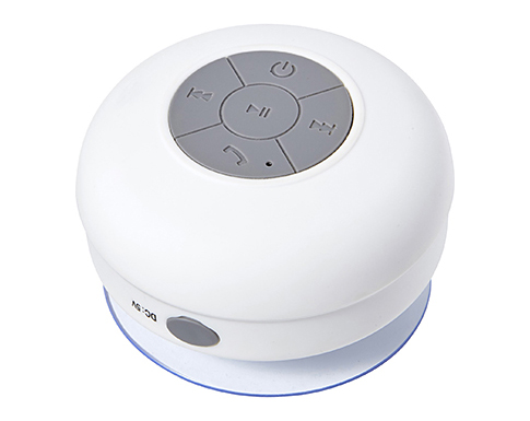 Splash Waterproof Wireless Speakers - White