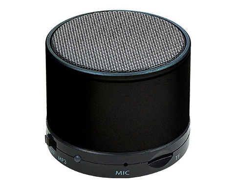Planet Bluetooth Rubberised Speakers - Black
