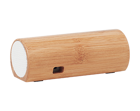 Vibrato Bamboo Wireless Stereo Speakers - Natural