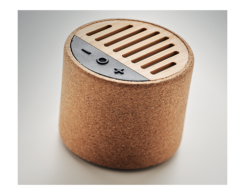Belfast Wireless Cork Speakers - Natural