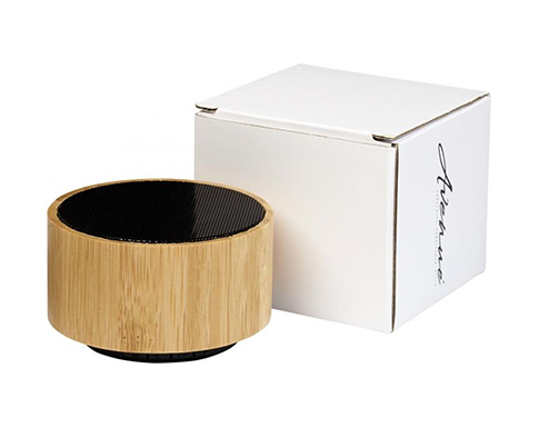 Earth Bamboo Bluetooth Speakers - Natural/Black