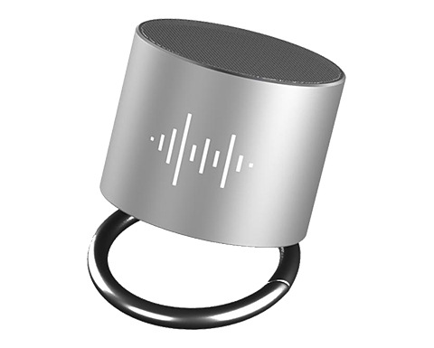 SCX Design 25 Mini Ring Bluetooth 3W Wireless Speakers - Silver