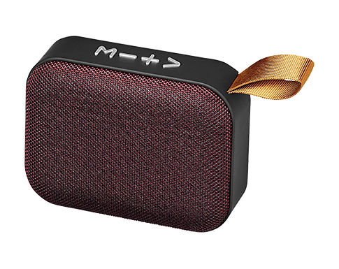 Performance Bluetooth Fabric Speakers - Red