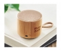 Triumph Bamboo Bluetooth Wireless 3W Speakers - Natural