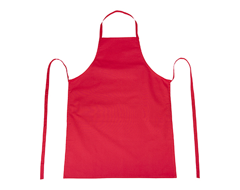 Ryedale Kitchen Aprons - Red