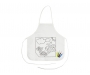 Playtime Childrens Colouring Apron - White
