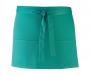 Premier Colours 3 Pocket Short Bib Aprons - Emerald