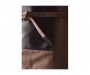 VINGA Premium Canvas Leather Trim Aprons - Brown