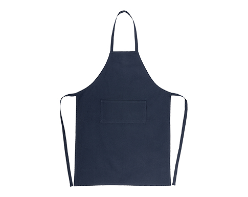 Kirkby Impact Aware Recycled Cotton Aprons - Navy Blue