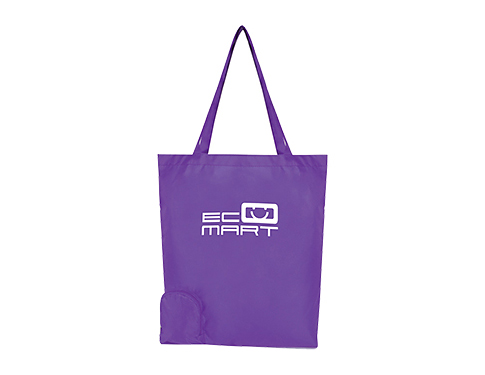 Metro Foldable Shopping Bags - Purple