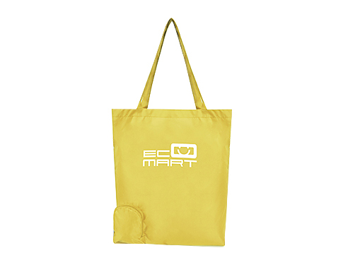 Metro Foldable Shopping Bags - Yellow