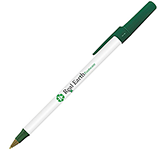 BIC Ecolutions Round Stick Pen - White