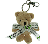 Toby Bear Keyring With Bow