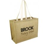 Lewes Natural Jute Bags in natural for business gifting