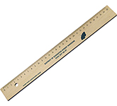 30cm Sustainable Wooden Ruler