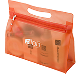 Printed Humber Frosted Toiletry Wash Bags in a range of colours at GoPromotional