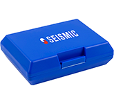 Logo printed Skipsea Snap Lock Lunch Boxes at GoPromotional