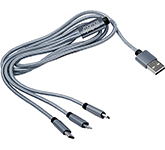 Nepal 4-in-1 USB Charging Cable Sets printed or engraved with your logo at GoPromotional