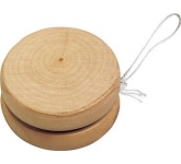 Printed Wooden Yo Yos for eco-friendly promotions at GoPromotional