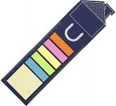 House Shaped Sticky Flag Bookmarks for schools and libraries in a choice of colours
