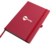 Albury Deluxe Silk Stone Paper Recycled A5 Notebooks branded with your corporate details