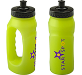 Marathon 500ml Glow Jogger Sports Bottle - Push Pull Cap