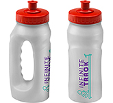 Marathon 500ml Jogger Sports Bottle Clear - Push Pull Cap