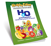 A4 Activity Colouring Book - Healthy Eating
