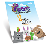 A4 Activity Colouring Book - Pets