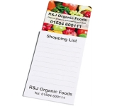 Promotional Square Shaped Magnetic Notepads printed with your design at GoPromotional
