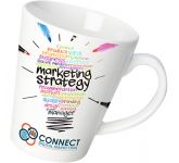 Personalised Small Latte Photo Mugs With Your Logo & Company Message