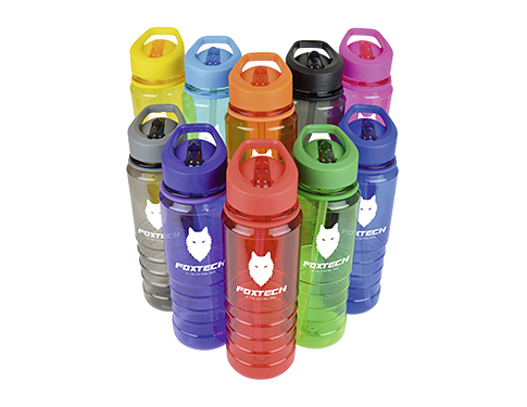 Branded Kettlewell 800ml Drinks Bottles With Straw - Group