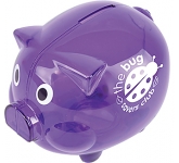 Super Saver Piggy Banks printed with your logo at GoPromotional
