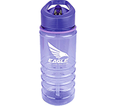 Centurion 550ml Drinks Bottles With Straw printed with logos at GoPromotional