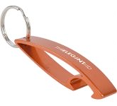 Promotional Arc Engraved Keychain Bottle Openers in a range of colours at GoPromotional