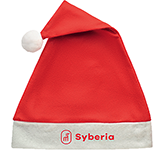 Eco-friendly Santa Claus RPET Santa Hats printed with your logo
