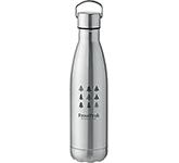 Marshall 500ml Recycled Stainless Steel Vacuum Insulated Metal Bottles customised with your company logo