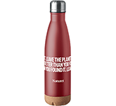 Laser engraved or printed Mentz 500ml Stainless Steel Vacuum Insulated Drinks Bottles in a range of colours