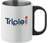 Logo promotional Tuscan 300ml Double Wall Stainless Steel Travel Mugs printed with your company design at GoPromotional