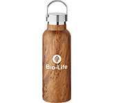 Eco-friendly branded Niagra 500ml Vacuum Insulated Recycled Stainless Steel Water Bottles
