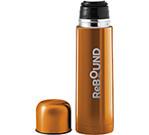 Colourful Texas 500ml Stainless Steel Insulating Vacuum Flasks branded with our corporate details