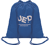 Javelin Lightweight Cotton Drawstring Bags branded with your logo at GoPromotional